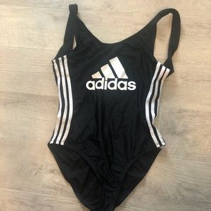 Adidas original 3 stripes Low back swimsuit